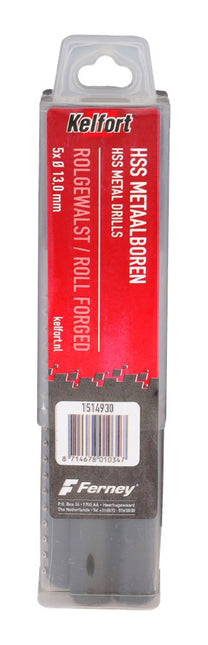 Metaalspiraalboor HSS Kelfort