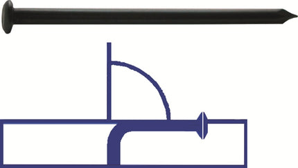 Stalen nagel Kelfort