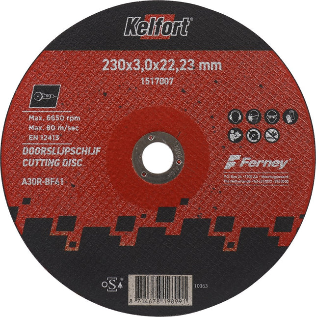 Doorslijpschijf Kelfort