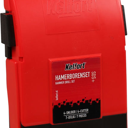 Hamerborenset SDS-plus 4-snijder Kelfort