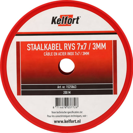 Staaldraadkabel Kelfort