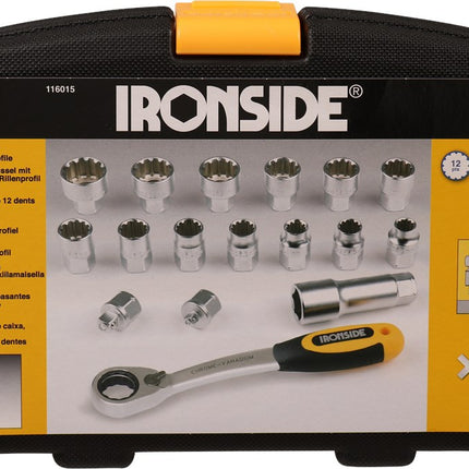 Doorsteekdoppenset Ironside
