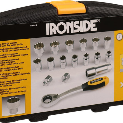 Doorsteekdoppenset Ironside