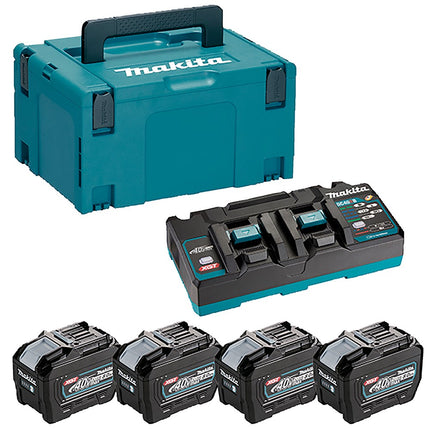 Makita Startset DC40RB - 4X BL4080F 4XBL4080F – 1910A8-3