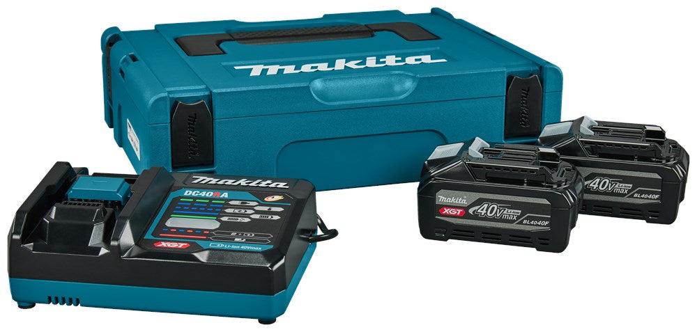 Afbeelding Makita startset dc40ra 2x bl4040f 1911B9-4