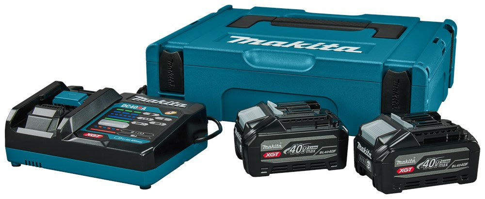 Afbeelding Makita startset dc40ra 2x bl4040f 1911B9-4