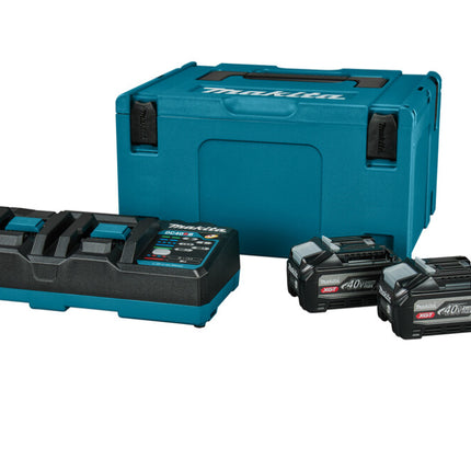 Makita XGT DC40RB Startset 2X BL4040F - Accu's – 1911D8-0