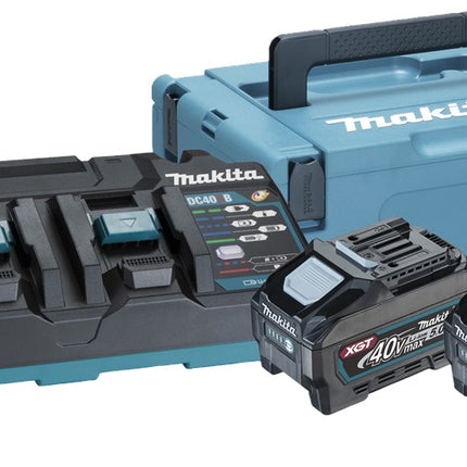 Makita Startset XGT DC40RB/2XBL4050F DC40RB 2X BL4050F – 191U13-9