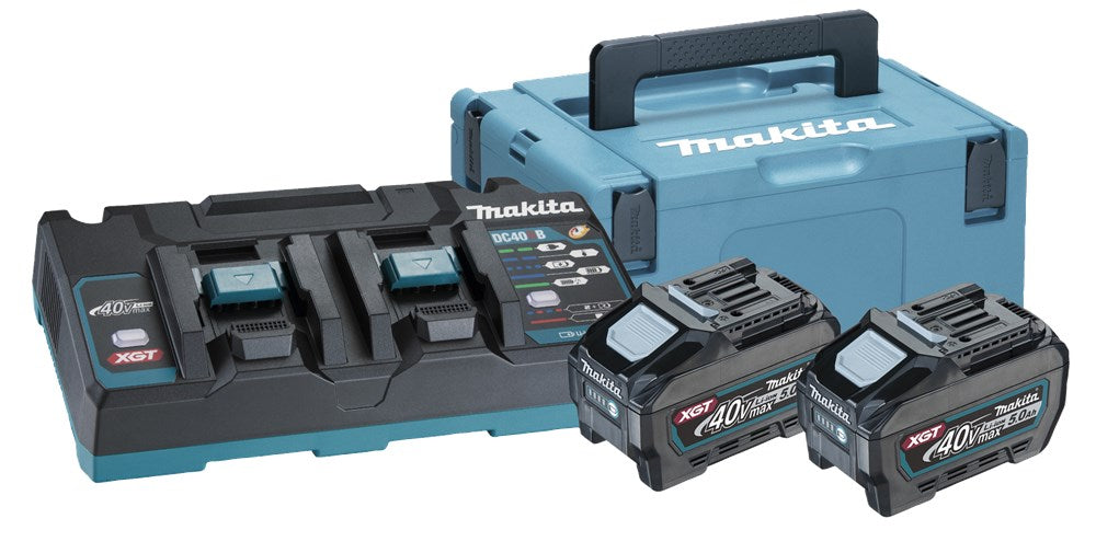 Makita Startset XGT DC40RB/2XBL4050F DC40RB 2X BL4050F – 191U13-9