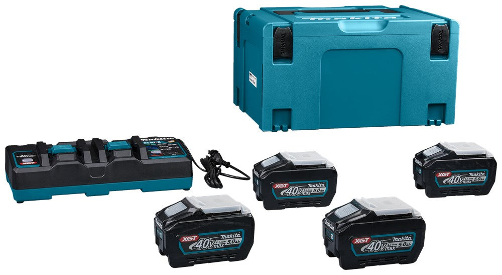 Makita Startset XGT DC40RB/4XBL4050F DC40RB 4X BL4050F – 191U42-2