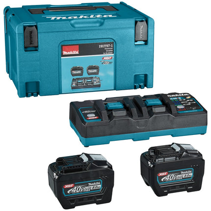 Makita Startset DC40RB - 2X BL4080F 2XBL4080F – 191Y97-1