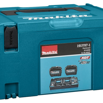 Makita Startset DC40RB - 2X BL4080F 2XBL4080F – 191Y97-1