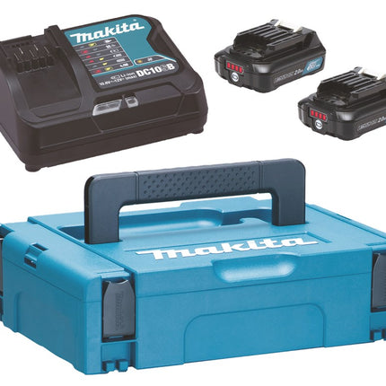 Makita Startset CXT DC10SA/2XBL1020B DC10SB + 2X BL1021B – 197658-5