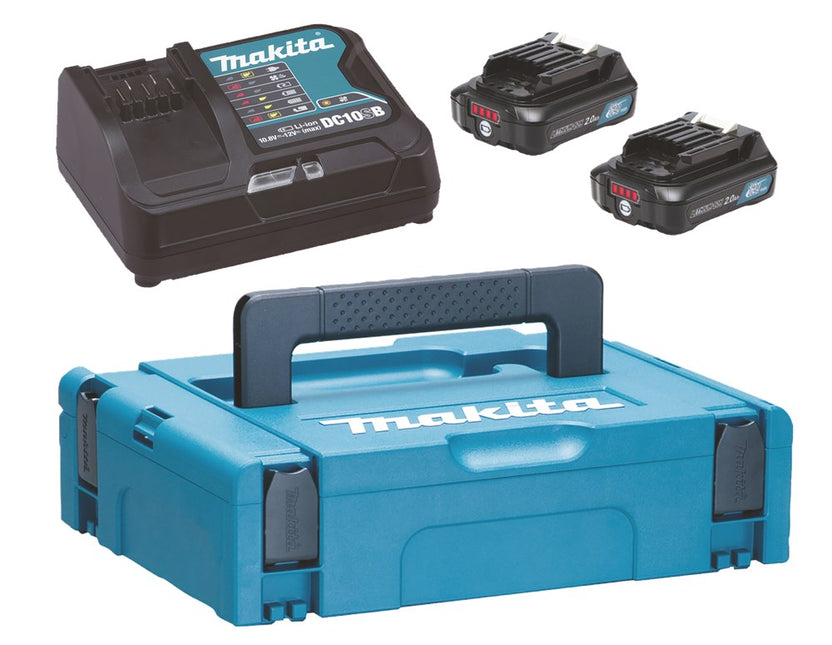 Makita Startset CXT DC10SA/2XBL1020B DC10SB + 2X BL1021B – 197658-5