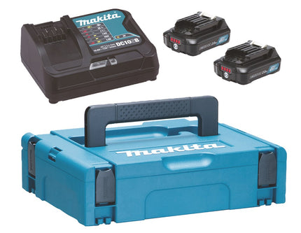 Makita Startset CXT DC10SA/2XBL1020B DC10SB + 2X BL1021B – 197658-5