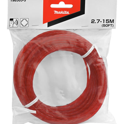 Makita Maaidraad 2,7mm X 15M Fluister Nylon Koord 2.7-15M – 198505-3