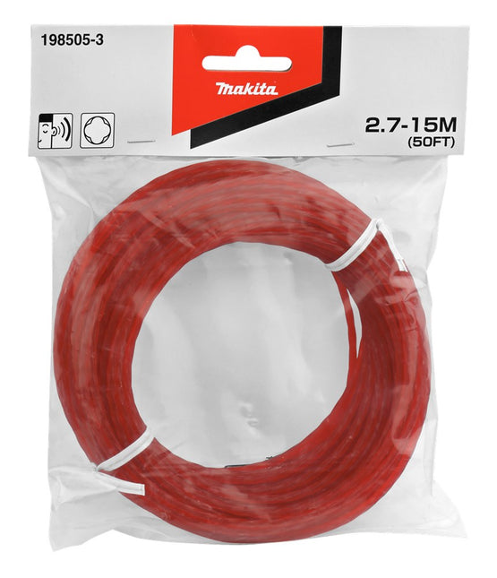 Makita Maaidraad 2,7mm X 15M Fluister Nylon Koord 2.7-15M – 198505-3