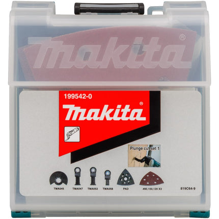 Makita Multitool Invalzagenset 1 14-Delig TM3000CX3 – 199542-0