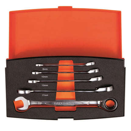 Bahco Steekringratelsleutelset 5-Delig – 1RM/S5