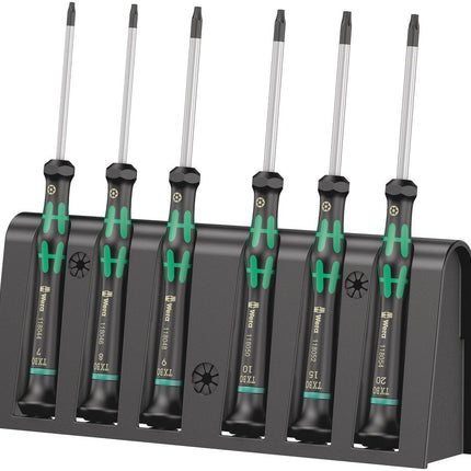 2067/6 Micro TORX® BO-Schroevendraaierset + houder, 6 -delig