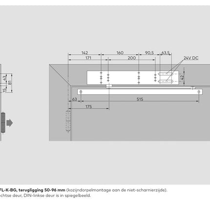 Montage TS-99-FL-K-BG