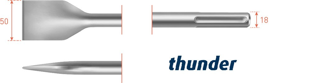 Spadebeitel SDS-max
