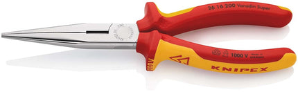 KNIPEX TELEFOONTANG RECHT 200MM         + ZIJSNIJDER