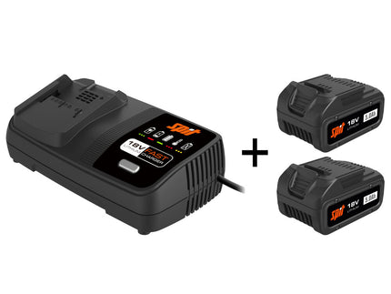 SPIT Energy Pack 5Ah 18V 2 Accu's & Snellader - 054548