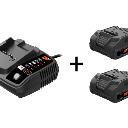 SPIT ENERGY PACK 2AH 18V 2xAccu's & Lader - 054547