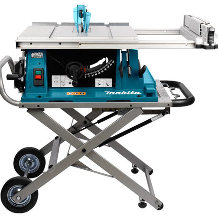 Makita 2704NX1 230V Tafelzaag 260mm Tafelzaagmachine Onderstel