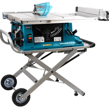 Makita 2704NX1 230V Tafelzaag 260mm Tafelzaagmachine Onderstel