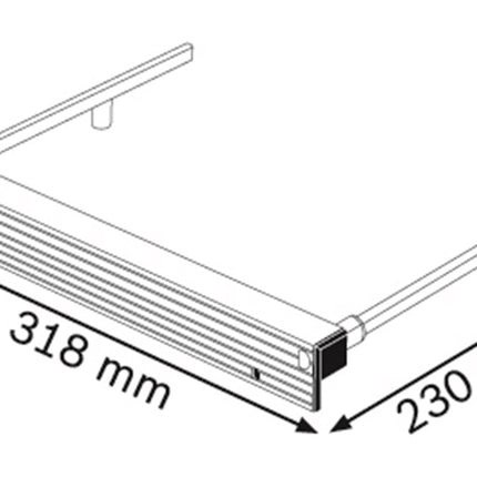Bosch Parallel Geleider voor GKT 55 – 1600Z0000X