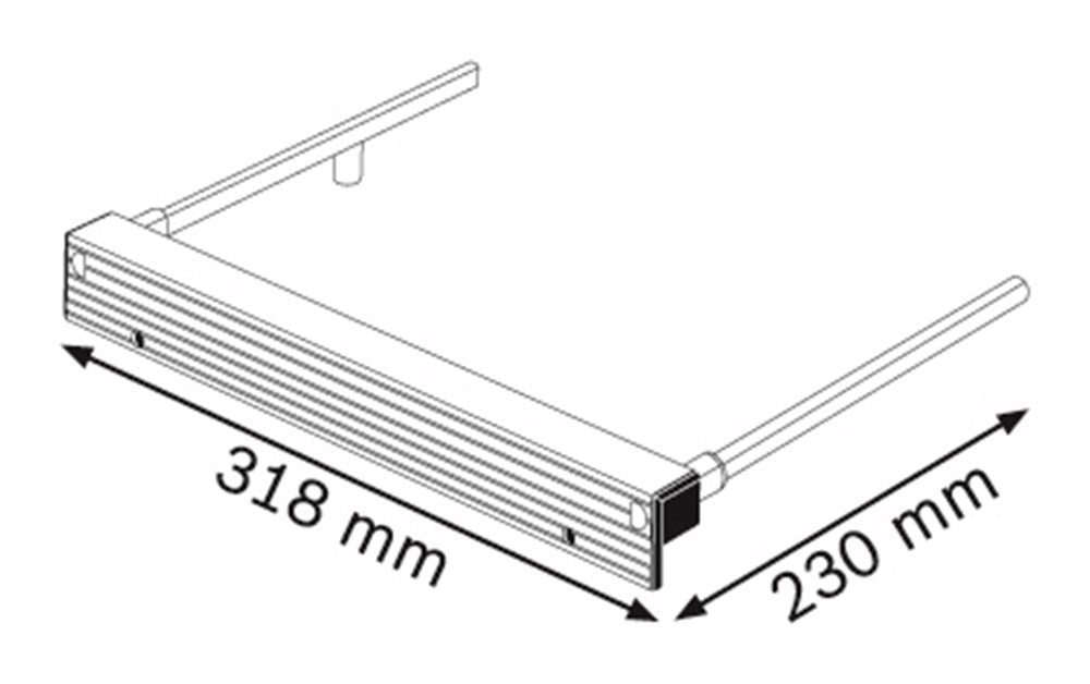 Bosch Parallel Geleider voor GKT 55 – 1600Z0000X