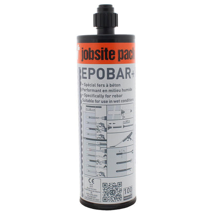 SPIT EPOBAR+ INJECTIEMORTEL 410 ML      - 25 STUKS IN DOOS