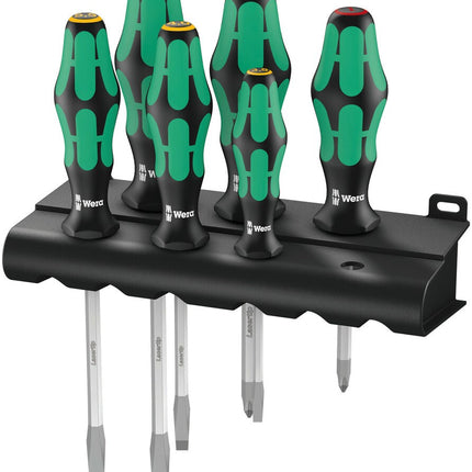 334 SK/6 Schroevendraaierset  Kraftform Plus Lasertip + houder, 6 -delig