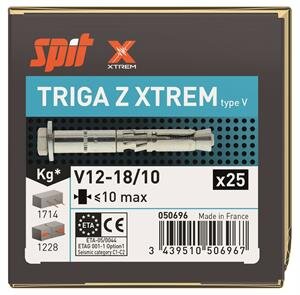 SPIT TRIGA ZV V12-18/10 VEILIGHEIDSANKER XTREM VERZINKT - 25 ST