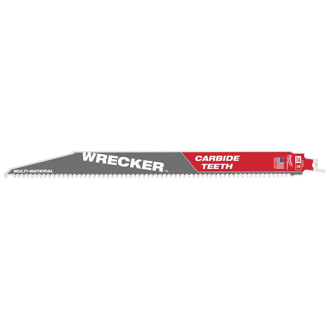 Afbeelding MILWAUKEE® multimateriaal: zware wrecker™ carbide getande sloopbladen Multi-Material: Wrecker with carbide teeth