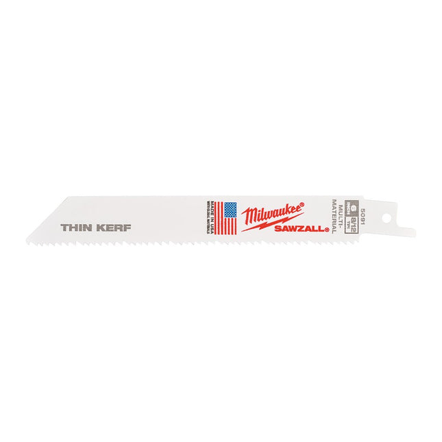 Afbeelding MILWAUKEE® universele reciprozaagbladen voor hout / metaal / kunststof Universal Blades (Wood / Metal / Plastic)