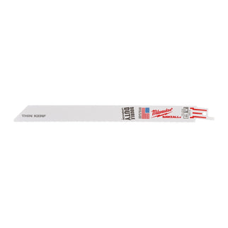 Afbeelding MILWAUKEE® thin kerf reciprozaagbladen voor metaal Metal: THIN KERF Blades