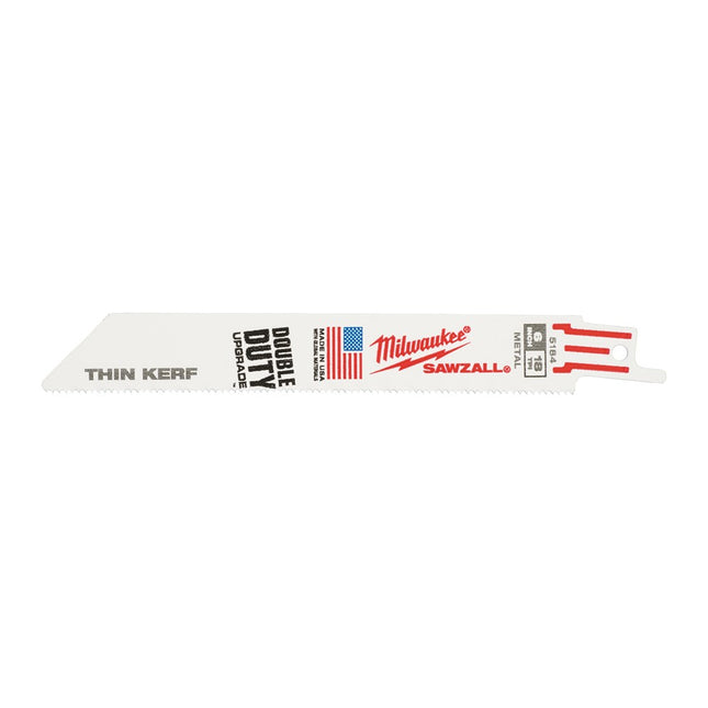 Afbeelding MILWAUKEE® thin kerf reciprozaagbladen voor metaal Metal: THIN KERF Blades