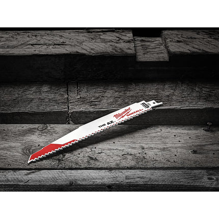 Afbeelding MILWAUKEE® hout met spijkers: heavy duty ax™ sloopbladen Wood with nail: AX