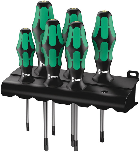 367/6 TORX® BO Kraftform Plus TORX® BO-Schroevendraaierset + houder, 6 -delig