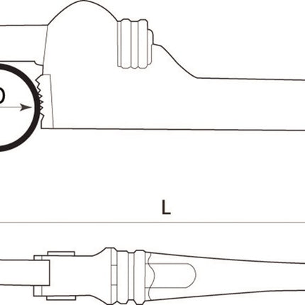 Bahco Pijptang Aluminium 48 – 380-48