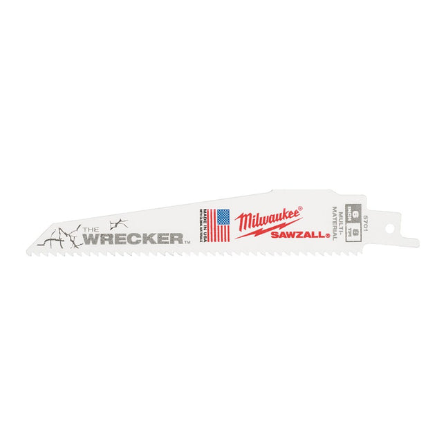 Afbeelding MILWAUKEE® multi materiaal: heavy duty wrecker™ messen Multi Material: Wrecker