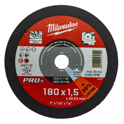 Afbeelding MILWAUKEE® metaaldoorslijpschijf Thin Metal Cutting Discs