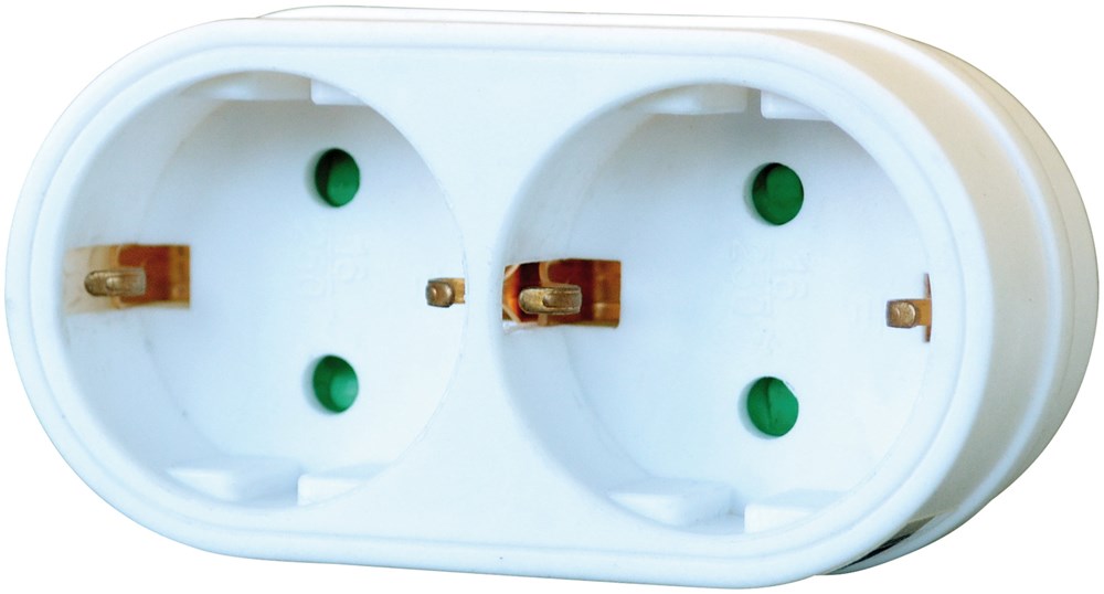 Brennenstuhl GEAARDE ADAPTERSTEKKER 2