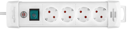 Brennenstuhl PREMIUM-LINE STEKKERDOOS 4-VOUDIG WIT 1,8M H05VV-F 3G1,5