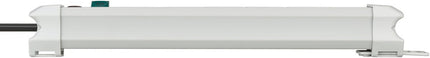 Brennenstuhl PREMIUM-LINE STEKKERDOOS 6-VOUDIG LICHTGRIJS 3M H05VV-F 3G1,5