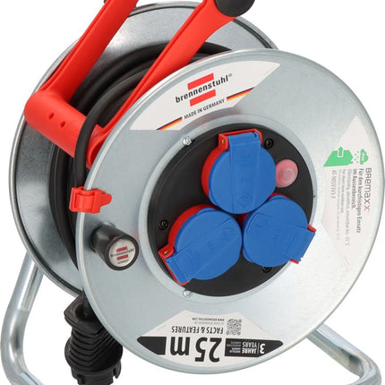 Brennenstuhl Garant S IP44 Kabelhaspel 25M AT-N05V3V3-F 3G1,5 Zwart – 1198580
