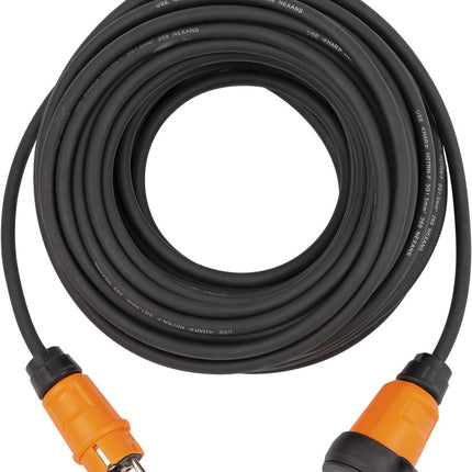 Brennenstuhl PROFESSIONALLINE VERLENGSNOER VN 1200 IP44 10M ZWART H07RN-F 3G2,5